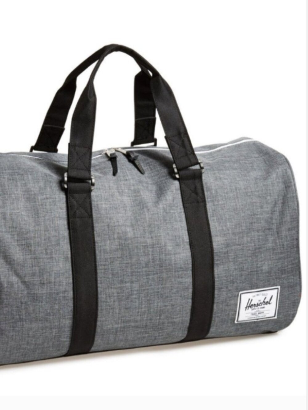 Herschel Novel Duffle Bag, Raven Crosshatch, 43L, NwT